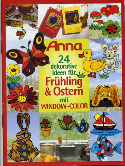 Anna Mini Window color fr Frhling und Ostern